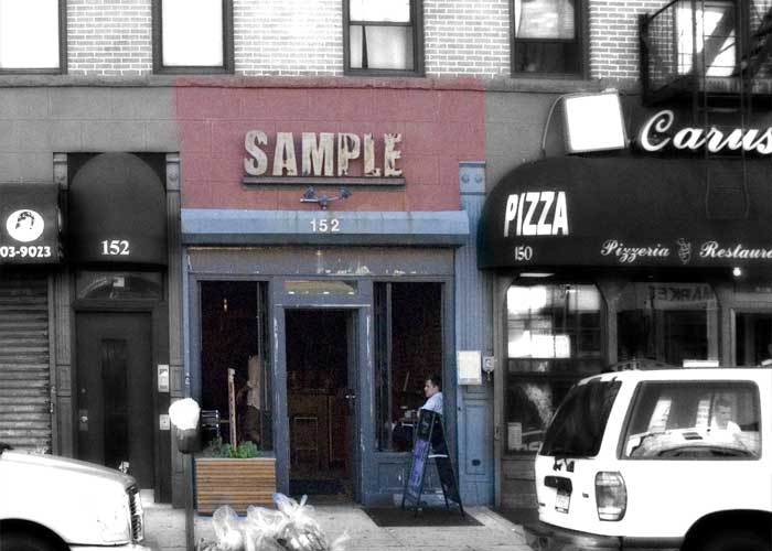 Sample, photographed for New York on Tap