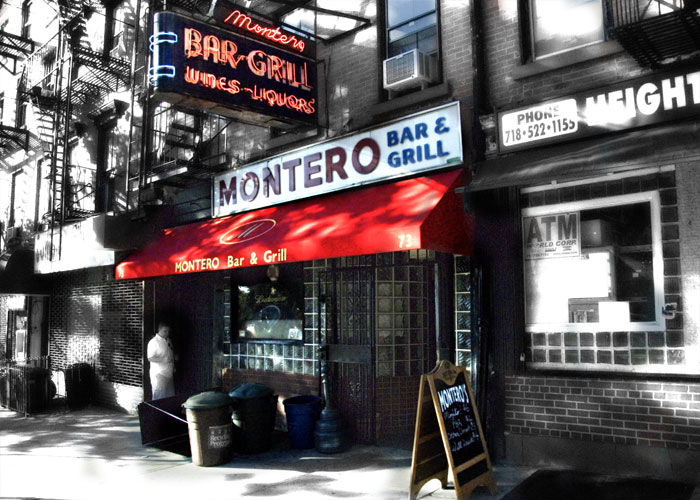 Montero's Bar and Grill, photographed for New York on Tap