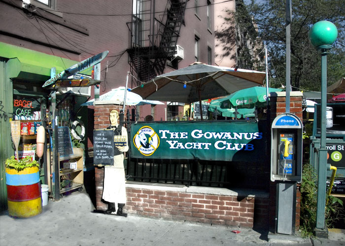 Gowanus Yacht Club, photographed for New York on Tap