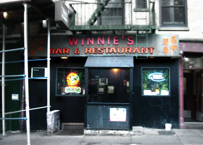 Winnie's, photographed for New York on Tap
