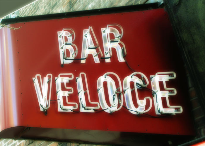Bar Veloce, photographed for New York on Tap