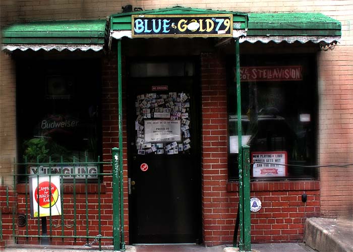 Blue and Gold Tavern, photographed for New York on Tap