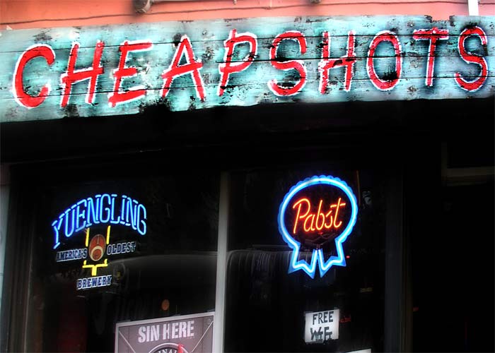 Cheap Shots, photographed for New York on Tap