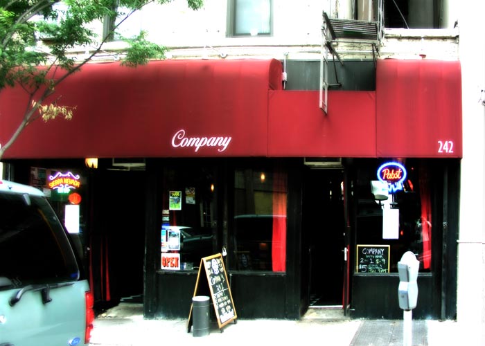 Company, photographed for New York on Tap