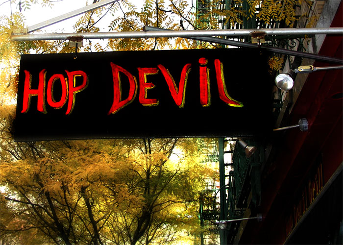 Hop Devil Grill, photographed for New York on Tap