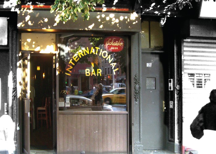 The International Bar, photographed for New York on Tap