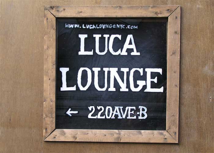 Luca Lounge, photographed for New York on Tap
