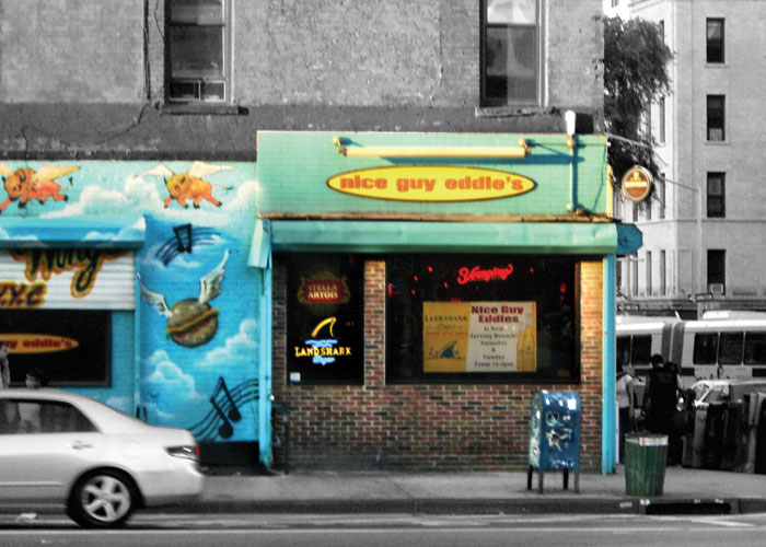 Nice Guy Eddie's, photographed for New York on Tap