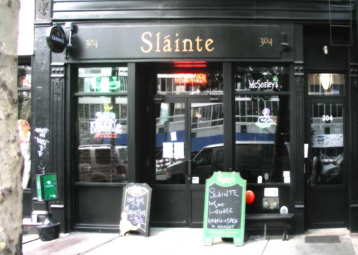 Slainte, photographed for New York on Tap