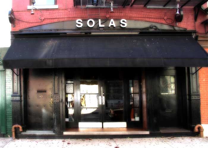 Solas, photographed for New York on Tap