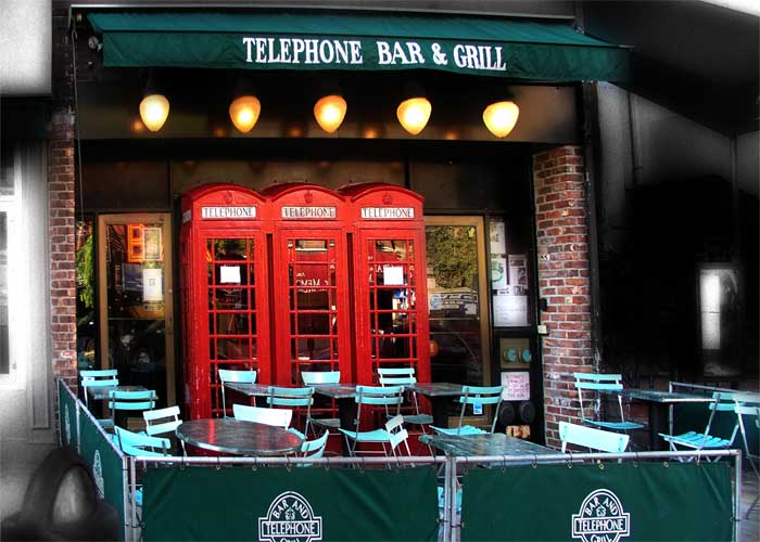 Telephone Bar and Grill, photographed for New York on Tap