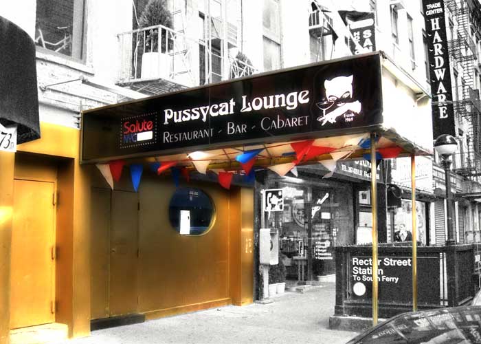 Pussycat Lounge, photographed for New York on Tap