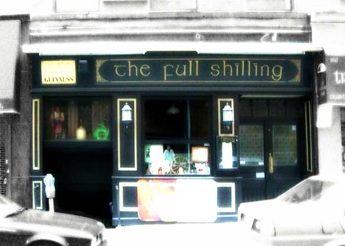 The Full Shilling, photographed for New York on Tap