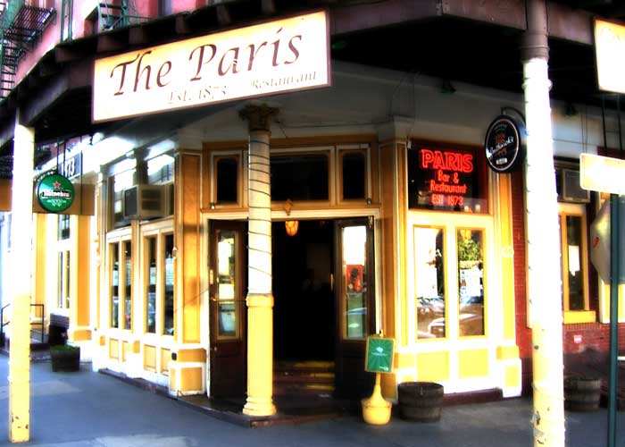 The Paris, photographed for New York on Tap