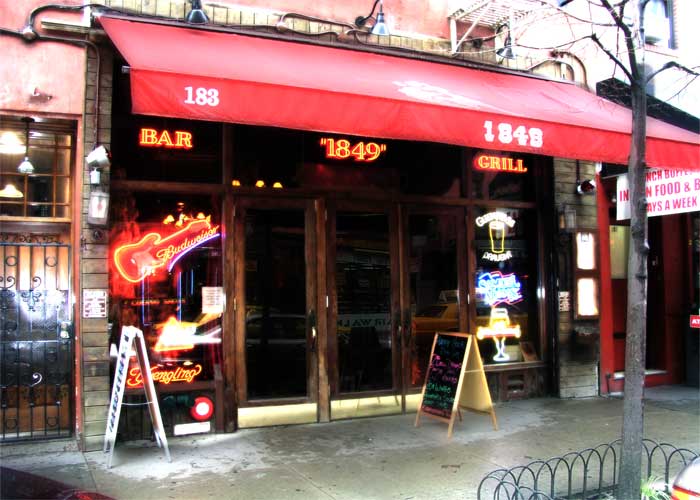 1849, photographed for New York on Tap