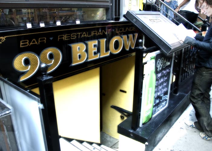 99 Below, photographed for New York on Tap