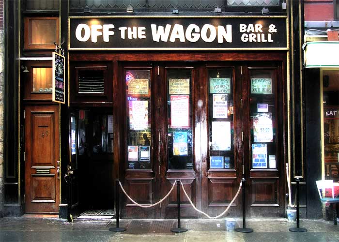 Off the Wagon, photographed for New York on Tap