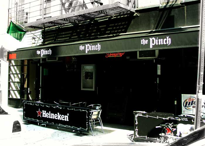 The Pinch Bar & Grill, photographed for New York on Tap