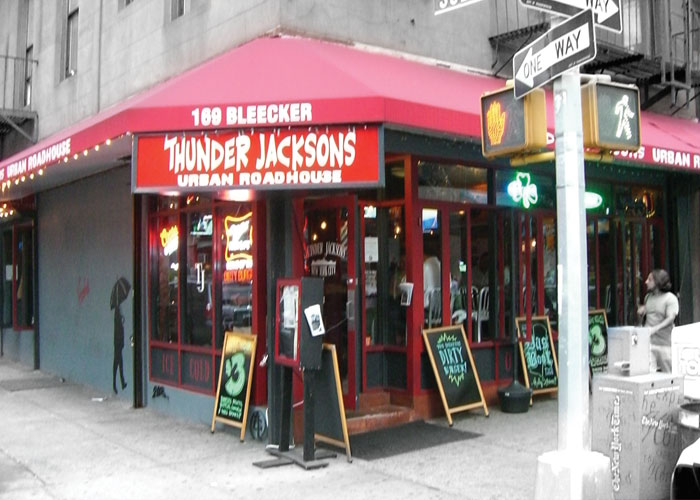 Thunder Jackson's, photographed for New York on Tap