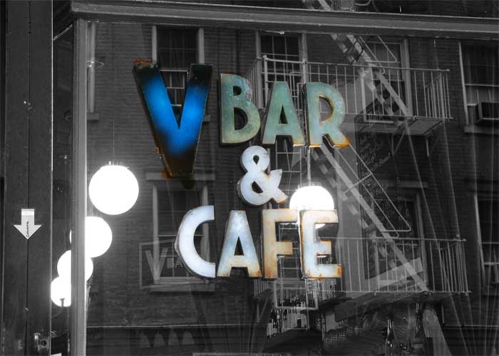 V Bar, photographed for New York on Tap