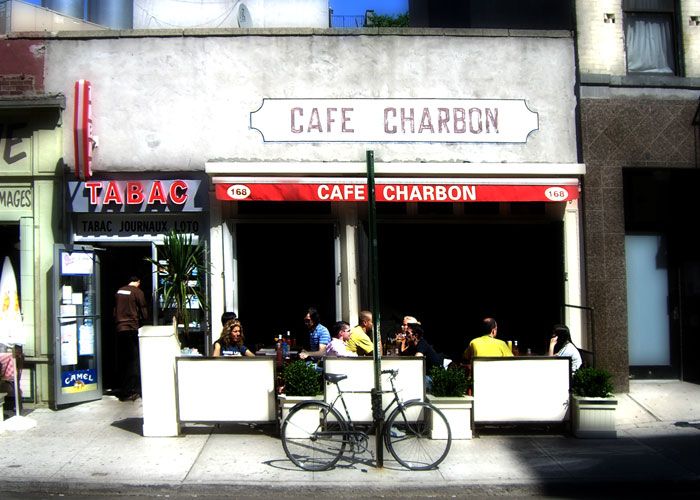 Cafe Charbon, photographed for New York on Tap