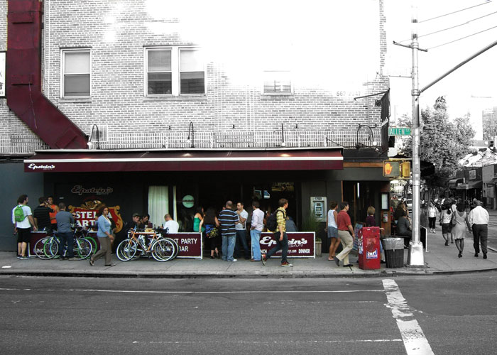 Epstein's Bar, photographed for New York on Tap