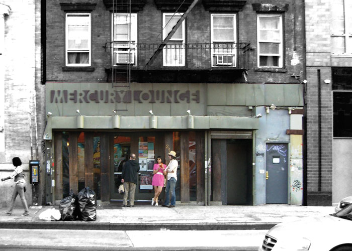 Mercury Lounge, photographed for New York on Tap