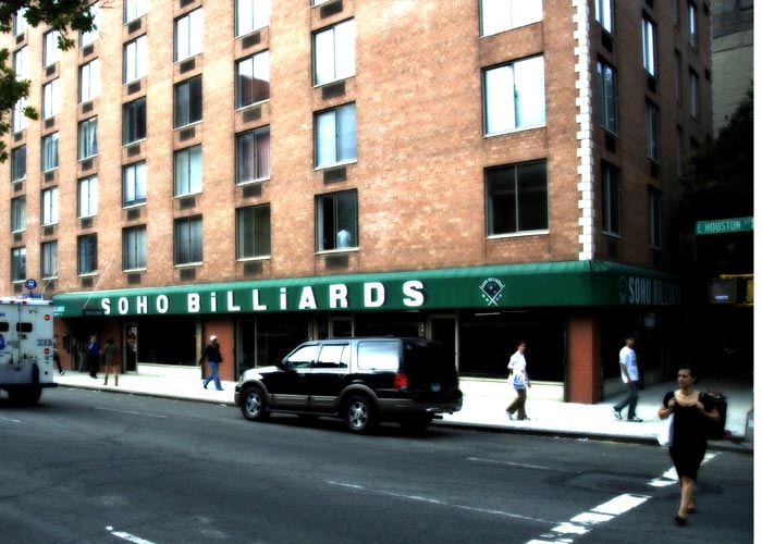 SoHo Billiards, photographed for New York on Tap