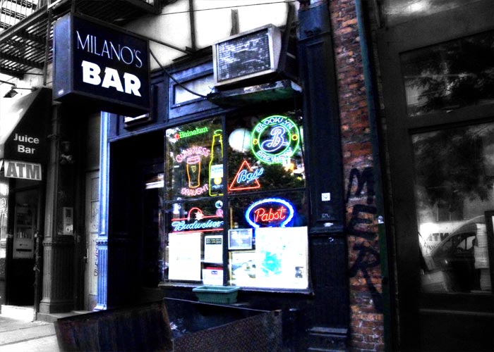 Tommy Milano's, photographed for New York on Tap