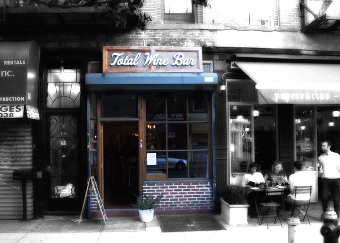 Total Wine Bar, photographed for New York on Tap