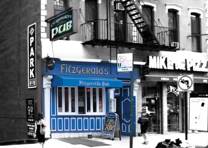 Fitzgerald's Pub, photographed for New York on Tap