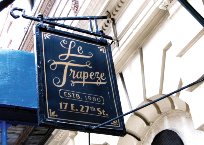 Le Trapeze, photographed for New York on Tap
