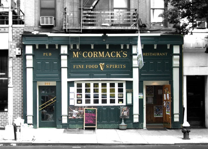 McCormack's, photographed for New York on Tap