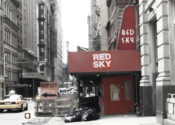 Red Sky Bar & Lounge, photographed for New York on Tap