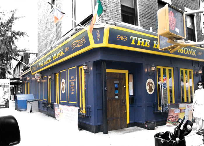 The Hairy Monk, photographed for New York on Tap