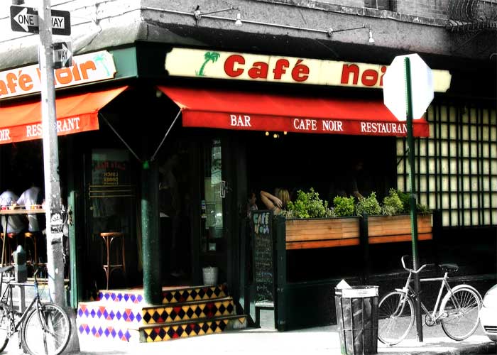 Café Noir, photographed for New York on Tap