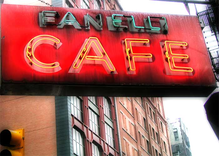 Fanelli's, photographed for New York on Tap