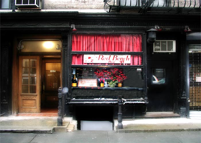 Red Bench, photographed for New York on Tap