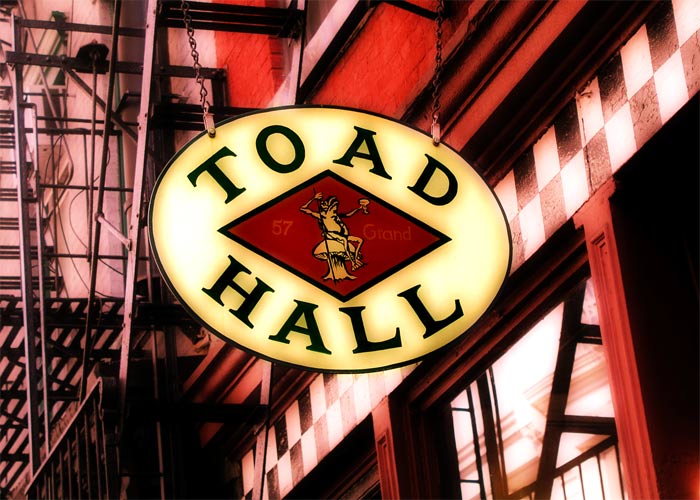 Toad Hall, photographed for New York on Tap