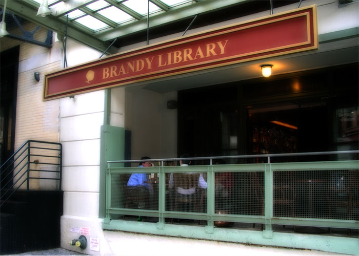 Brandy Library, photographed for New York on Tap