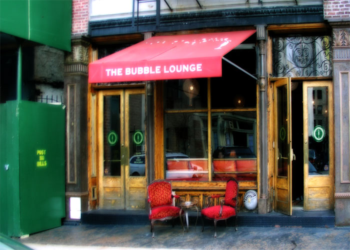 Bubble Lounge, photographed for New York on Tap