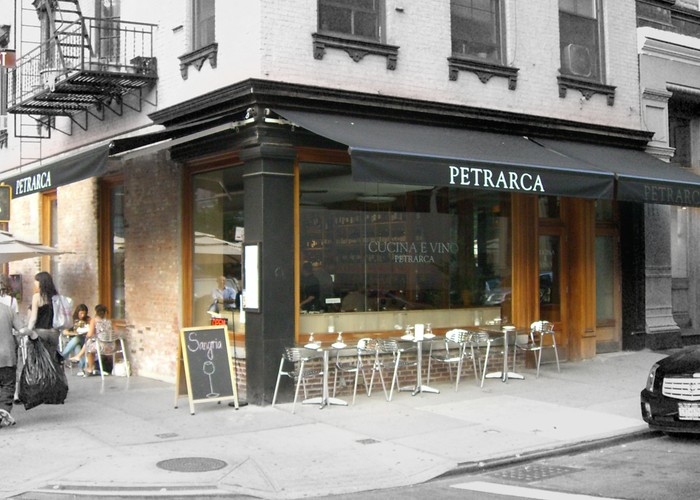 Petrarca Vino E Cucina, photographed for New York on Tap