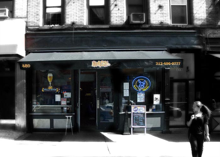 Blue Donkey Bar, photographed for New York on Tap