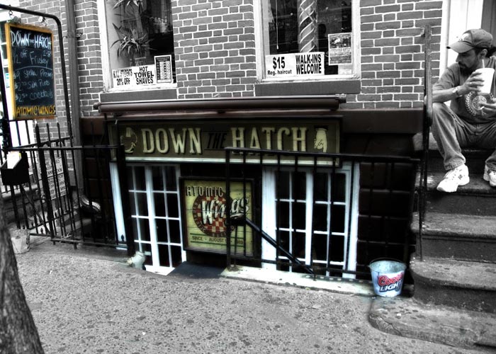 Down the Hatch, photographed for New York on Tap
