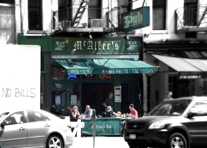 McAleer's Pub and Restaurant, photographed for New York on Tap