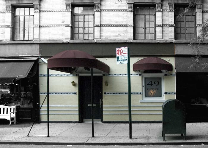 49 Grove, photographed for New York on Tap