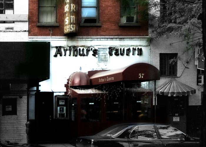 Arthur's Tavern, photographed for New York on Tap