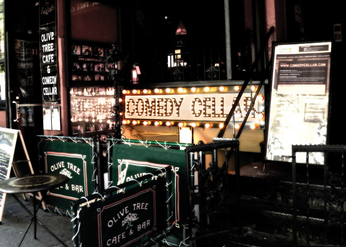 Comedy Cellar, photographed for New York on Tap