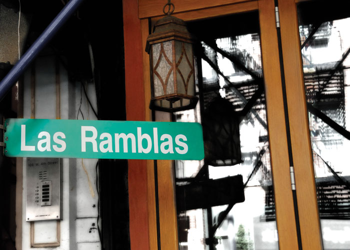 Las Ramblas, photographed for New York on Tap