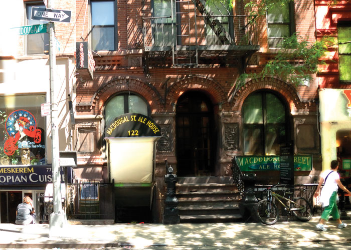 MacDougal Street Ale House, photographed for New York on Tap